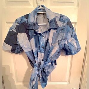 Women’s Jean Drop Shoulder Jacket